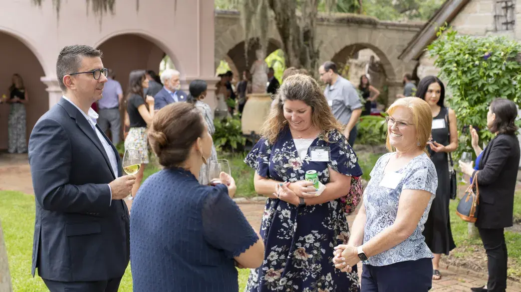 Educators often come to Flagler College to learn more about K-12 classical education.