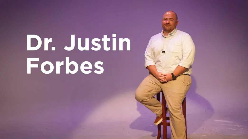 Dr. Justin Forbes is shown